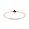 Load image into Gallery viewer, ruby-princess-stackable-ring-band-in-rose-gold-FD9390PRRGRUDR-NL-RG.jpg