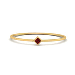 Load image into Gallery viewer, ruby-princess-stackable-ring-band-in-yellow-gold-FD9390PRRGRUDR-NL-YG.jpg