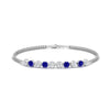 Load image into Gallery viewer, Dual Chain Round Diamond Bar Bracelet