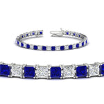 Load image into Gallery viewer, Basket Tennis 11 Ct Square Cut Bracelet
