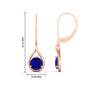 Load image into Gallery viewer, sapphire-diamond-solitaire-drop-earrings-in-rose-gold-fdear11552gsablangle1-nl-rg-hw.jpg?v=1764148218