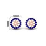 Load image into Gallery viewer, sapphire-earring-jacket-for-2-carat-round-stud-earrings-in-rose-gold-fdear11307gsablangle1-0-50ct-nl-rg.jpg