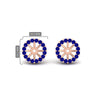 Load image into Gallery viewer, sapphire-earring-jacket-for-2-carat-round-stud-earrings-in-rose-gold-fdear11307gsablangle1-0-50ct-nl-rg.jpg