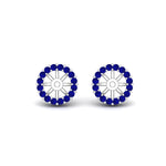 Load image into Gallery viewer, sapphire-earring-jacket-for-2-carat-round-stud-earrings-in-white-gold-fdear11307gsablangle1-0-50ct-nl-wg.jpg