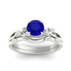 Load image into Gallery viewer, sapphire-stone-engagement-ring-with-leaf-band-in-white-gold-fdens11688rogsablangle5-nl-wg.jpg?v=1777271473
