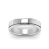Load image into Gallery viewer, Satin Inlay Wedding Rings