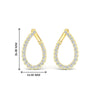 Load image into Gallery viewer, scalloped-diamond-teardrop-front-back-hoop-earrings-in-yellow-gold-fdear11738angle2-nl-yg-hw.jpg?v=1776681272