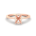 Load image into Gallery viewer, Secret Halo Semi Mount Engagement Ring