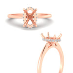 Load image into Gallery viewer, Secret Halo Semi Mount Engagement Ring