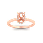 Load image into Gallery viewer, Secret Halo Semi Mount Engagement Ring