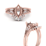 Load image into Gallery viewer, semi-mount-antique-diamond-ring-with-twisted-band-in-FD10747-SM-ANGLE3-NL-RG