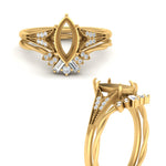 Load image into Gallery viewer, semi-mount-antique-diamond-ring-with-twisted-band-in-FD10747-SM-ANGLE3-NL-YG