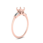 Load image into Gallery viewer, semi-mount-bar-baguette-3-stone-diamond-engagement-ring-in-FDENS100SMR-NL-RG