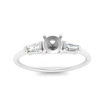 Load image into Gallery viewer, semi-mount-bar-baguette-3-stone-diamond-engagement-ring-in-FDENS100SMR-NL-WG