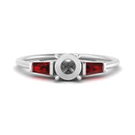 Load image into Gallery viewer, semi-mount-bar-baguette-3-stone-ruby-engagement-ring-in-FDENS100SMRGRUDR-NL-WG
