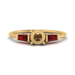 Load image into Gallery viewer, semi-mount-bar-baguette-3-stone-ruby-engagement-ring-in-FDENS100SMRGRUDR-NL-YG