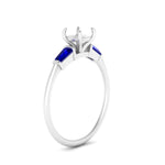 Load image into Gallery viewer, semi-mount-bar-baguette-3-stone-sapphire-engagement-ring-in-FDENS100SMRGSABL-NL-WG