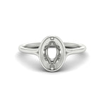 Load image into Gallery viewer, Semi Mount Split Shank Bezel Set Solitaire Ring