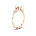 Load image into Gallery viewer, semi-mount-big-floral-vintage-diamond-engagement-ring-in-rose-gold-fdenr11603smrangle2-nl-rg.jpg?v=1764930431