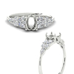 Load image into Gallery viewer, semi-mount-big-floral-vintage-diamond-engagement-ring-in-white-gold-fdenr11603smrangle3-nl-wg.jpg?v=1764930431