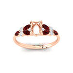 Load image into Gallery viewer, semi-mount-big-floral-vintage-ruby-engagement-ring-in-rose-gold-fdenr11603smrgrudrangle5-nl-rg.jpg?v=1764930432