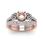 Load image into Gallery viewer, semi-mount-celtic-diamond-wedding-ring-set-in-14K-rose-gold-FDENS2255B1SMANGLE5-NL-RG?v=1757057025