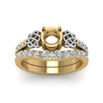 Load image into Gallery viewer, semi-mount-celtic-diamond-wedding-ring-set-in-14K-yellow-gold-FDENS2255B1SMANGLE5-NL-YG?v=1757057025