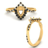 Load image into Gallery viewer, semi-mount-crown-halo-black-diamond-engagement-ring-in-FD10008SMRGBLACKANGLE3-NL-YG