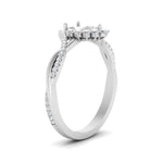 Load image into Gallery viewer, semi-mount-crown-halo-diamond-engagement-ring-in-FD10008SMRANGLE3-NL-WG