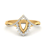 Load image into Gallery viewer, semi-mount-crown-halo-diamond-engagement-ring-in-FD10008SMRANGLE3-NL-YG