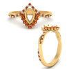 Load image into Gallery viewer, semi-mount-crown-halo-orange-sapphire-engagement-ring-in-FD10008SMRGSAORANGLE3-NL-YG