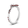 Load image into Gallery viewer, semi-mount-crown-halo-ruby-engagement-ring-in-FD10008SMRGRUDRANGLE3-NL-WG