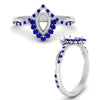 Load image into Gallery viewer, semi-mount-crown-halo-sapphire-engagement-ring-in-FD10008SMRGSABLANGLE3-NL-WG