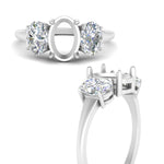 Load image into Gallery viewer, semi-mount-diamond-3-stone-basket-engagement-ring-in-white-gold-FD10416SMRANGLE3-NL-WG