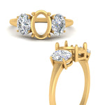 Load image into Gallery viewer, semi-mount-diamond-3-stone-basket-engagement-ring-in-yellow-gold-FD10416SMRANGLE3-NL-YG