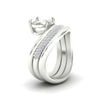 Load image into Gallery viewer, semi-mount-dual-bands-with-wave-solitaire-ring-in-white-gold-fdens11566sm-nl-wg-w3.jpg