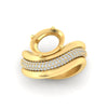 Load image into Gallery viewer, semi-mount-dual-bands-with-wave-solitaire-ring-in-yellow-gold-fdens11566sm-nl-yg-w3.jpg