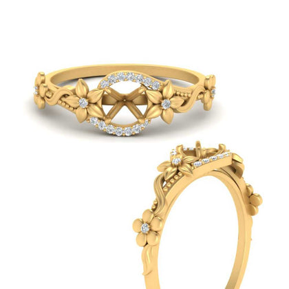 semi-mount-floral-halo-diamond-engagement-ring-in-FD10057SMRANGLE3-NL-YG