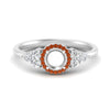 Load image into Gallery viewer, semi-mount-halo-cluster-accent-orange-sapphire-engagement-ring-in-white-gold-FD10512SMRGSAOR-NL-WG.jpg?v=1770117494
