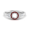Load image into Gallery viewer, semi-mount-halo-cluster-accent-ruby-engagement-ring-in-white-gold-FD10512SMRGRUDR-NL-WG.jpg?v=1770117494