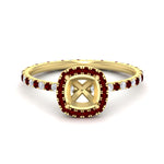 Load image into Gallery viewer, semi-mount-halo-eternity-ruby-engagement-ring-in-yellow-gold-FD9372SMRGRUDR-NL-YG.jpg?v=1763118336