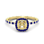 Load image into Gallery viewer, semi-mount-halo-eternity-sapphire-engagement-ring-in-yellow-gold-FD9372SMRGSABL-NL-YG.jpg?v=1763118336