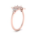 Load image into Gallery viewer, semi-mount-halo-floral-diamond-engagement-ring-in-rose-gold-FD9822SMRANGLE2-NL-RG?v=1755852250