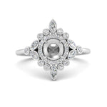 Load image into Gallery viewer, semi-mount-halo-floral-diamond-engagement-ring-in-white-gold-FD9822SMR-NL-WG?v=1755852249