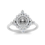 Load image into Gallery viewer, semi-mount-halo-floral-diamond-engagement-ring-in-white-gold-FD9822SMRANGLE5-NL-WG?v=1755852249