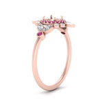 Load image into Gallery viewer, semi-mount-halo-floral-pink-sapphire-engagement-ring-in-rose-gold-FD9822SMRGSADRPIANGLE2-NL-RG?v=1755852252