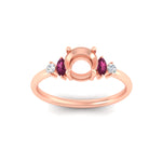 Load image into Gallery viewer, semi-mount-marquise-and-round-accented-pink-sapphire-engagement-ring-in-rose-gold-fdenr11621smgsadrpiangle5-nl-rg.jpg?v=1766479060