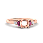 Load image into Gallery viewer, semi-mount-marquise-and-round-accented-pink-sapphire-engagement-ring-in-rose-gold-fdenr11621smgsadrpisleep-nl-rg_702fc28c-b6ac-410b-8ed6-c9cb75c518d9.jpg?v=1766479060