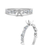 Load image into Gallery viewer, semi-mount-marquise-and-round-diamond-classic-vintage-engagement-ring-in-FD11063SMRANGLE3-NL-WG