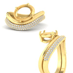 Load image into Gallery viewer, semi-mount-pave-band-with-wave-solitaire-ring-in-yellow-gold-fdens11566sm-nl-yg-w1.jpg